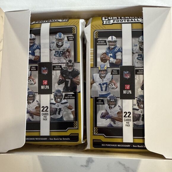 Panini Contenders Football Cards NFL Unopened Fat Value Pack Cello Box 2023 - Picture 2 of 4